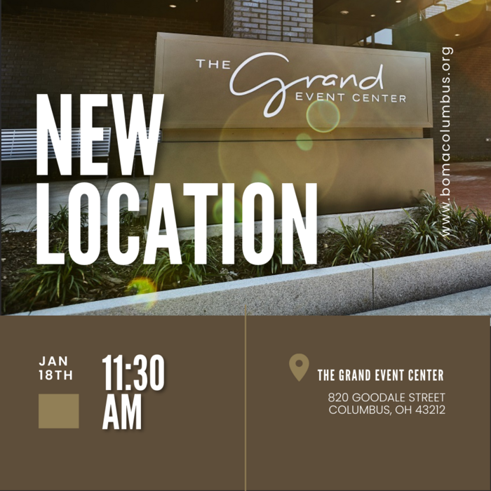 New Location for Jan Luncheon