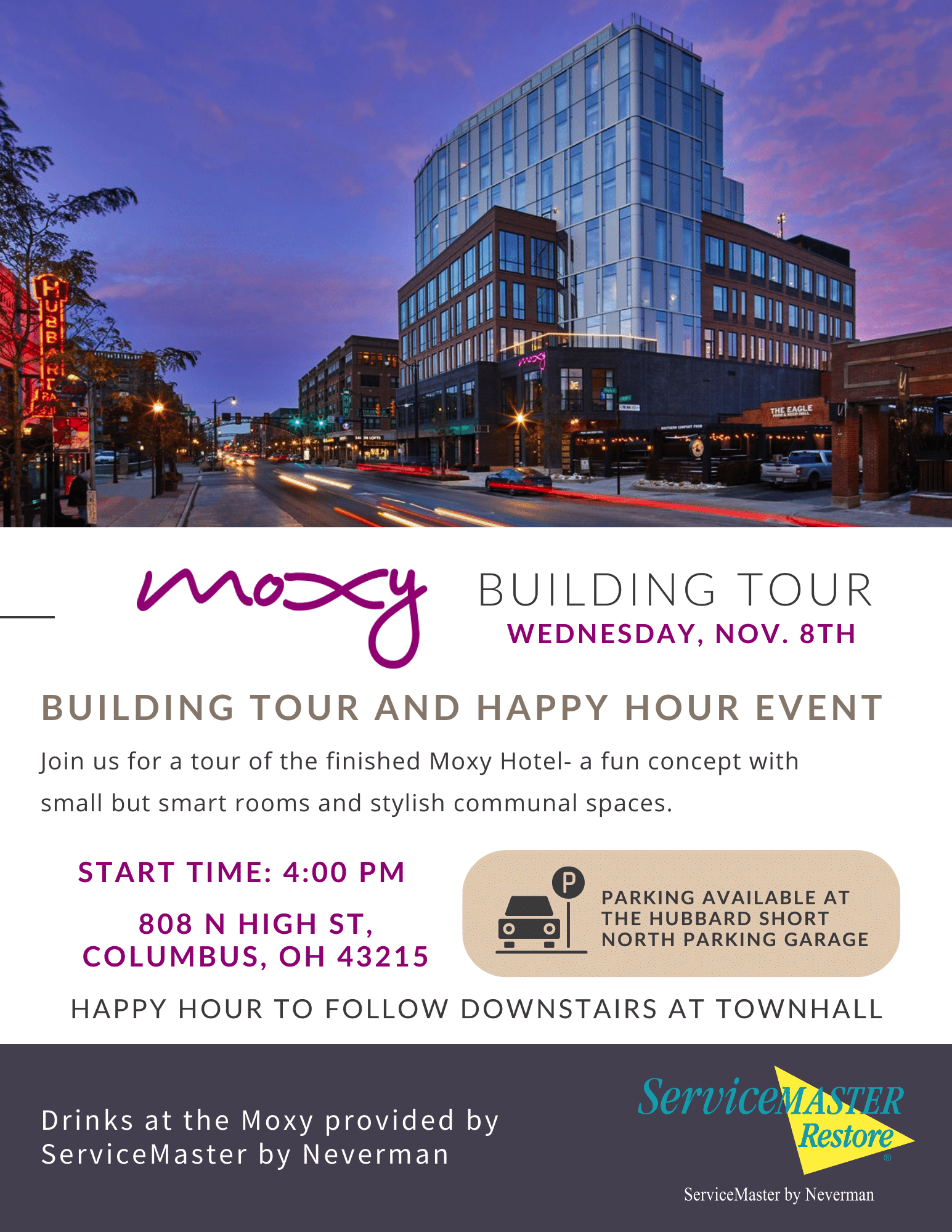 Moxy Building Tour