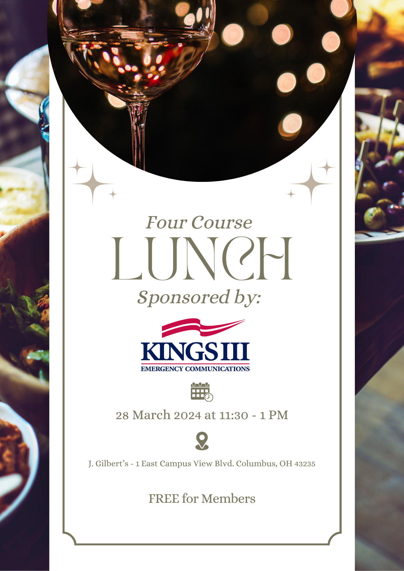 Kings III Lunch and Learn