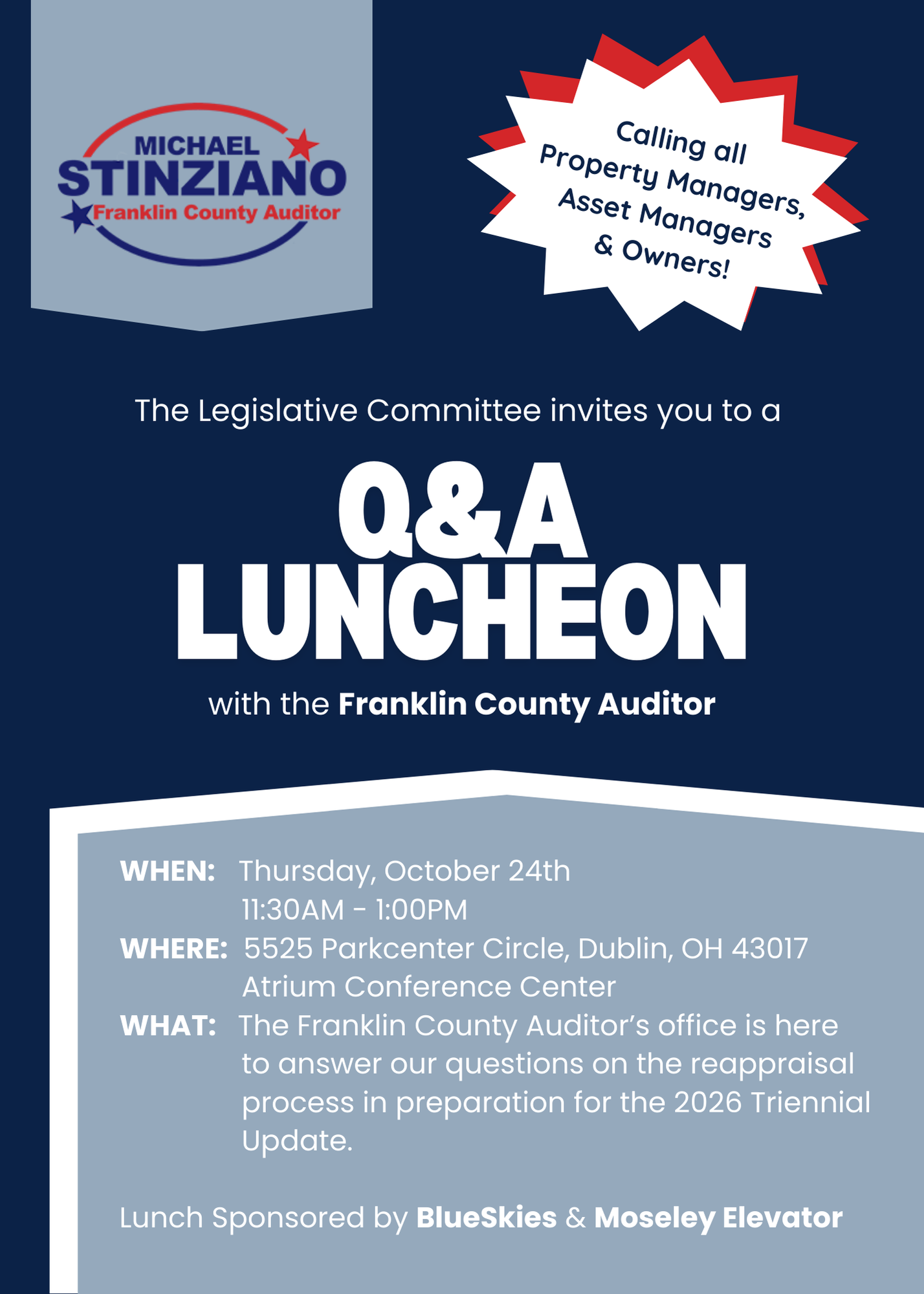 Franklin County Auditor BOMA Event