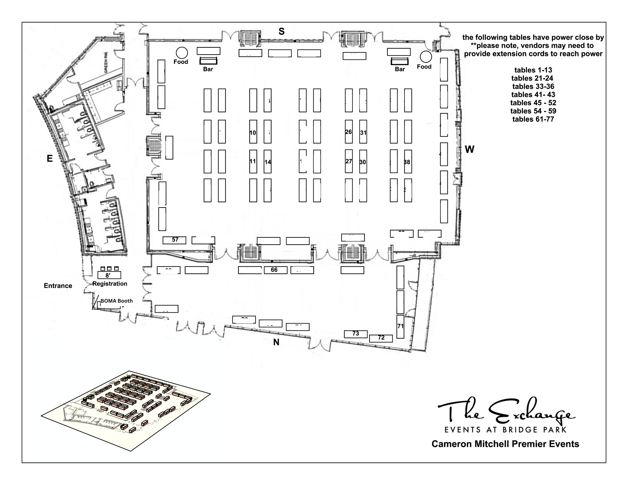 Vendor Expo Map 2025